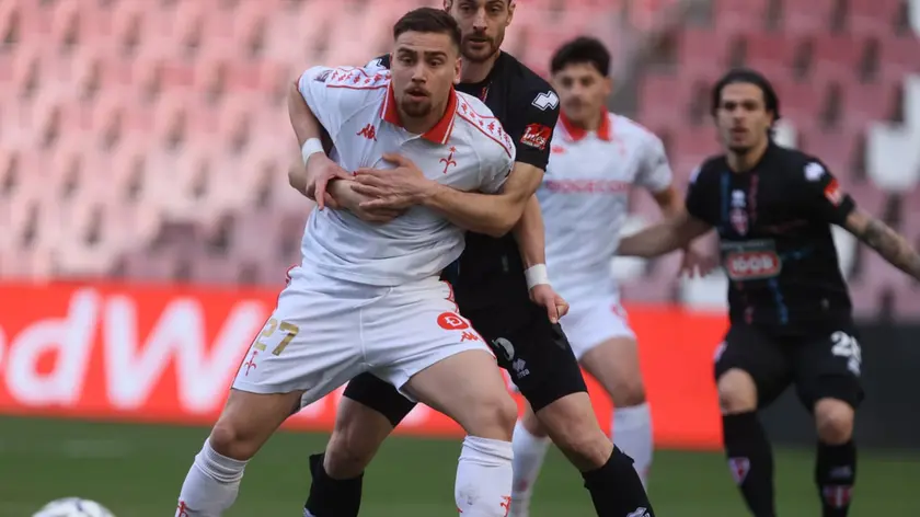 Un momento della partita (Foto Lasorte)