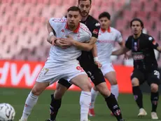 Un momento della partita (Foto Lasorte)