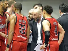 Il rendimento altalenante della squadra è costata la panchina a Gonzalez che lascia a Taccetti una squadra ancora in corsa per i play-off, in Europa e domani in Coppa Italia (foto Bruni)