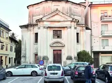 La chiesa, in piazzetta San Nicolò a Cividale, messa in vendita dai proprietari (foto Petrussi)