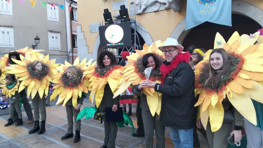 La consegna dei riconoscimenti a Muggia