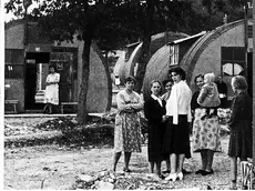 Esuli istriani accolti in un campo profughi sul Carso triestino