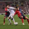 Il capitano della Triestina Tommaso Silvestri