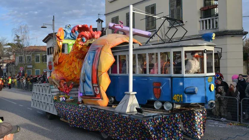 Una passata edizione del Carnevale Carsico