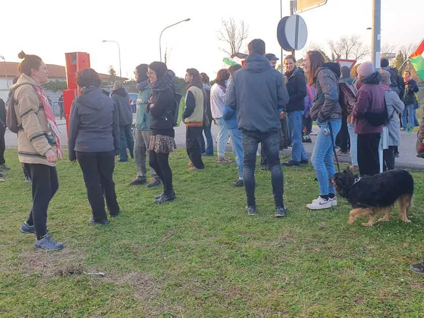La protesta contro il Cpr di Gradisca
