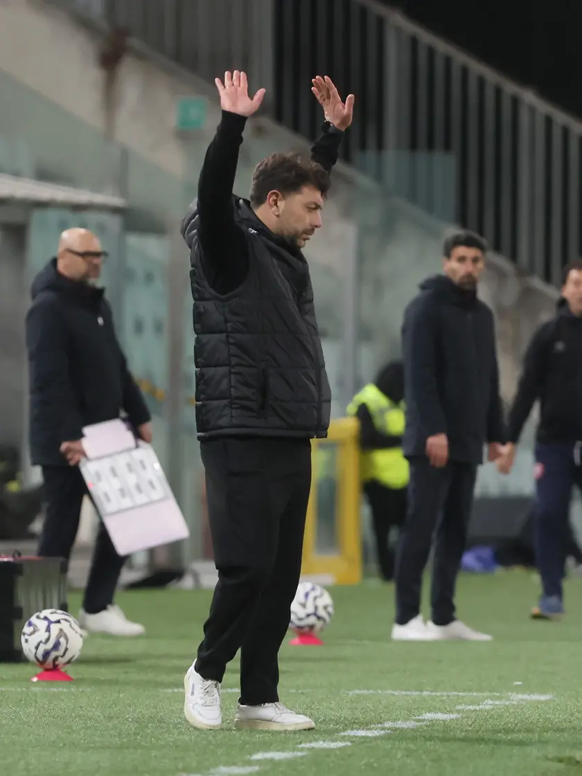 Il tecnico della Triestina Giuseppe Marino (foto Lasorte)