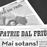Una copia de La patrie dal Friul, mensile in lingua friulana nato nel 1946