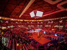 Il pubblico biancorosso del PalaRubini