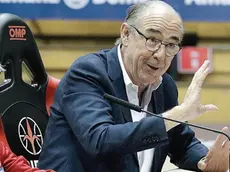 Mario Ghiacci ai tempi della Pallacanestro Trieste foto Bruni