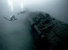 Il relitto del sommergibile