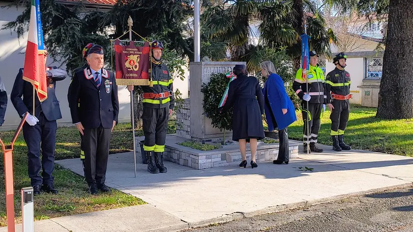 Un momento della cerimonia al comando provinciale