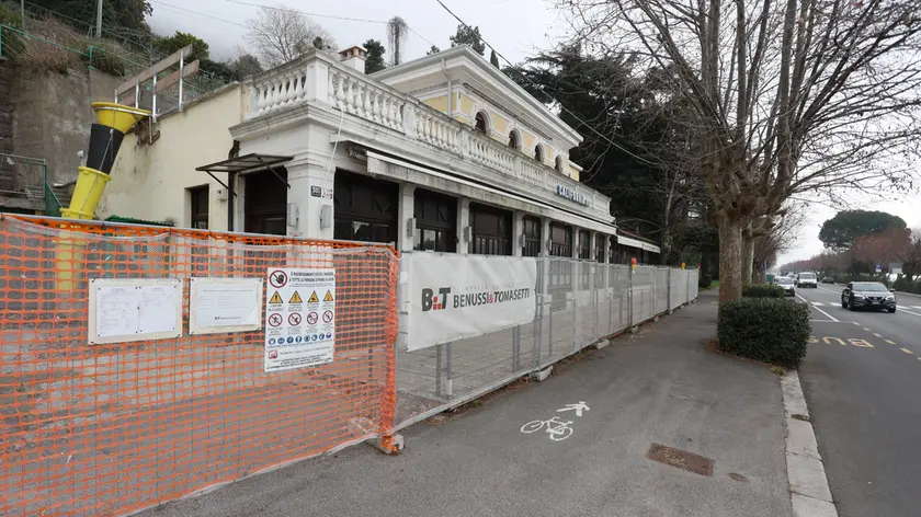 Il California in sottoposto a lavori di riqualificazione foto Lasorte