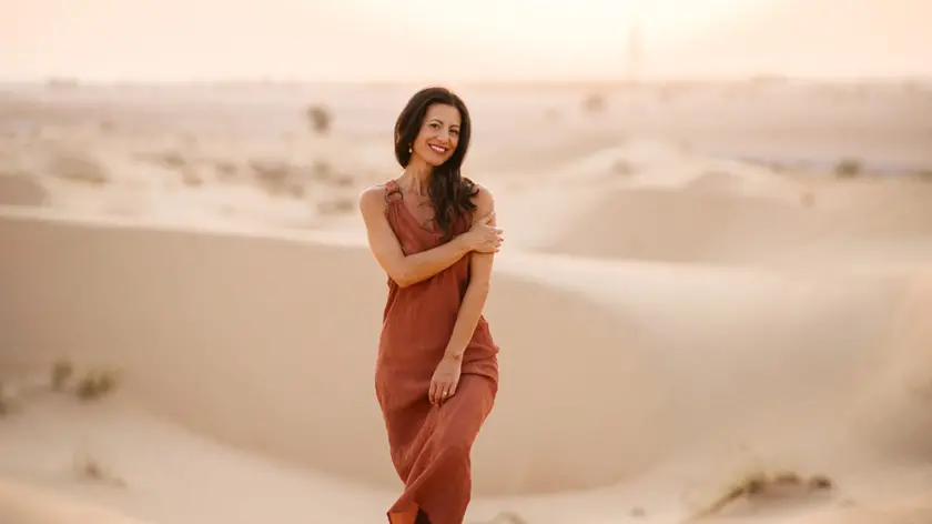 Francesca Zorzi, di Martignacco, è da quasi dieci anni negli Emirati