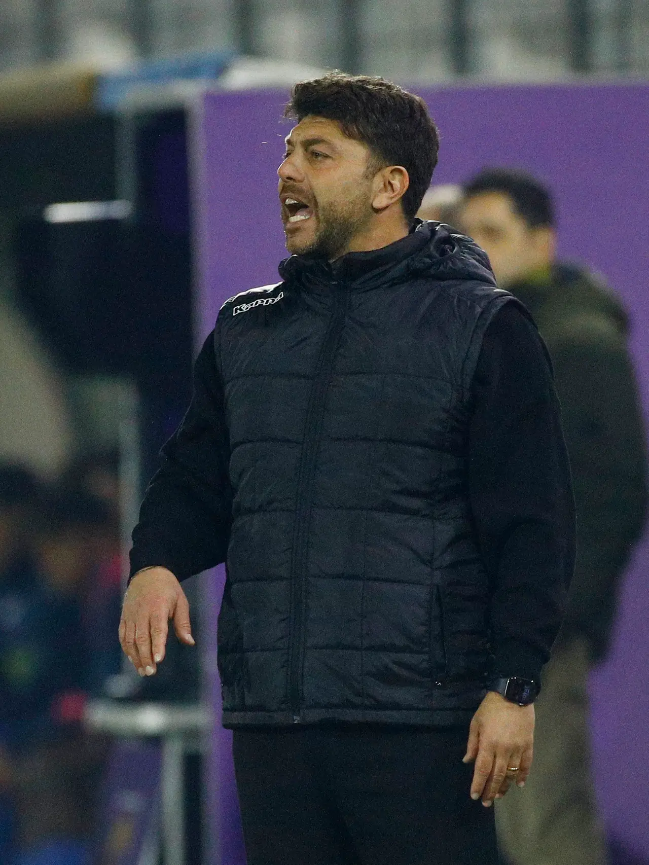 Il tecnico della Triestina Giuseppe Marino. Foto Mariani/Lasorte