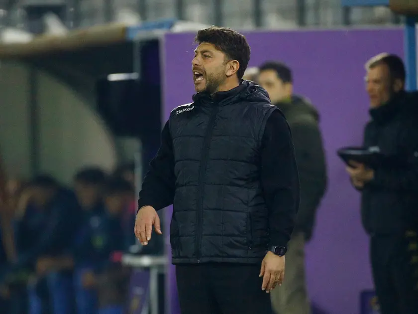 Il tecnico della Triestina Giuseppe Marino. Foto Mariani/Lasorte