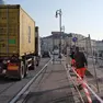 La mobilità sulle Rive di Trieste. Foto Silvano
