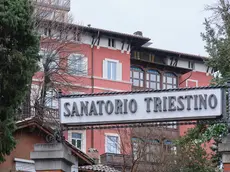La storica sede del Sanatorio Triestino in via Rossetti (Silvano)