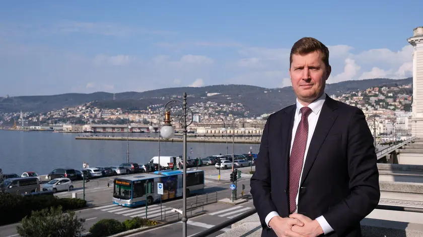 Mathieu Giradin, vicepresidente Dfds con delega alle navi (foto Silvano)