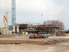 l cantiere per la realizzazione della nuova scuola dell’infanzia a Cordenons Foto Petrussi
