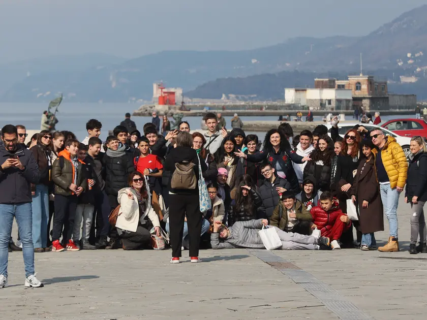 Scolaresche in gita a Trieste (Lasorte)
