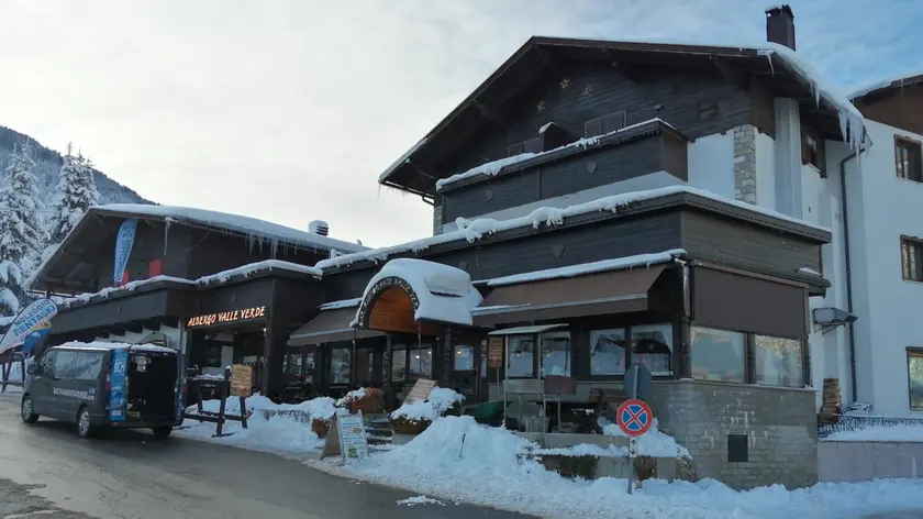 L’Albergo Valle Verde della famiglia De Cillia in via Priesnig, a Tarvisio