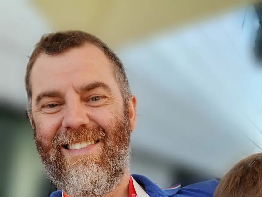 Il campione dei World Transplant Games Andrea Somenzi