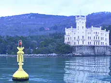 L'area marina protetta di Miramare, dove sono stati rinvenuti diversi ordigni bellici