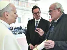 L’incontro dei sindaci Ziberna e Turel con Papa Leone XIV in Vaticano