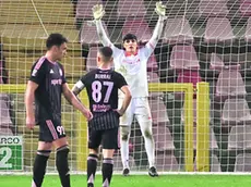 Debutto da dimenticare per il giovane portiere Francesco Borriello (foto Lasorte)