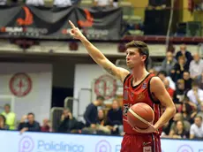 Il 33enne playmaker triestino Michele Ruzzier (foto Bruni)