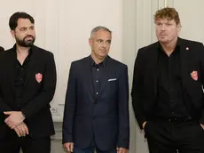 Giuseppe D’Aniello con Antonio Andreucci e Mauro Milanese