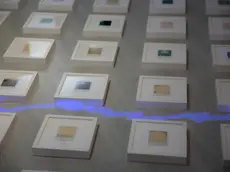 Un'opera della mostra Ipotesi di Manuel Canelles