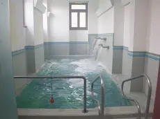 Una delle diverse vasche presenti nel complesso termale al Lisert (Bonaventura)