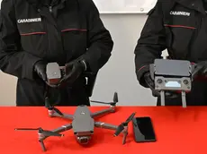 Il drone sequestrato dai carabinieri al 31enne friulano