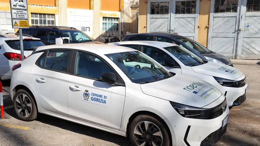 Nella foto Tibaldi gli ultimi modelli elettrici