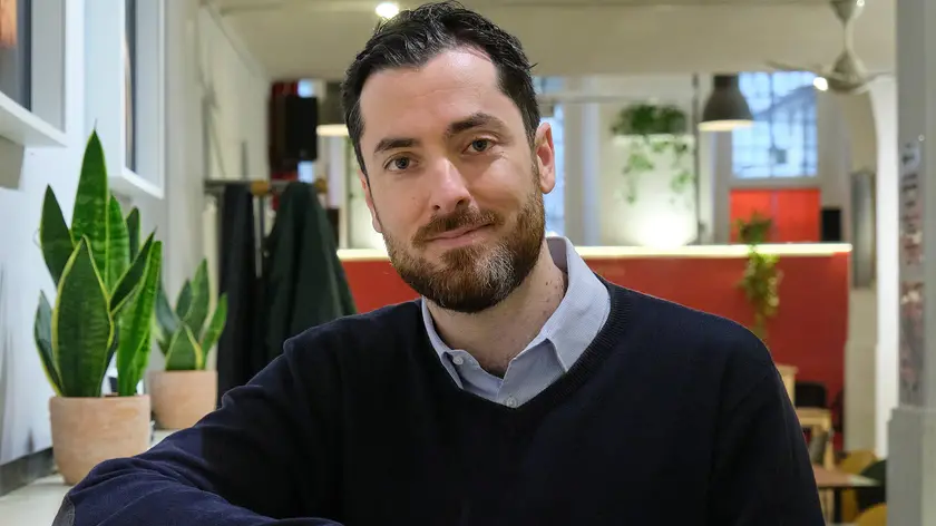 Il capogruppo in Consiglio comunale di Adesso Trieste Riccardo Laterza (foto Silvano)