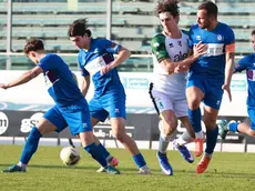 Un momento della partita tra il Pordenone Fc e il Muggia (foto Antonio Ros / Pordenone Fc)