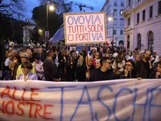 La grande manifestazione del comitato No Ovovia a ottobre 2024