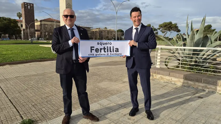 Codarin e Babuder con la nuova targa