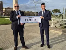 Codarin e Babuder con la nuova targa