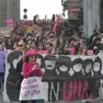 Il corteo di Non Una di Meno lungo le strade di Trieste (Bruni)