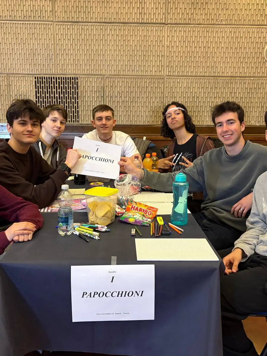 Dopo 20 anni la squadra del liceo scientifico Galilei “I Papocchioni” ha riportato la Coppa Aurea a Trieste