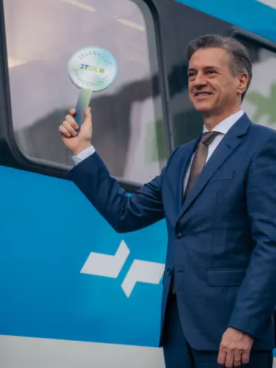 Il premier sloveno Golob all’inaugurazione (foto 2tdk)