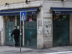 La sala slot AtlantiCity di campo San Giacomo, derubata (foto Lasorte)