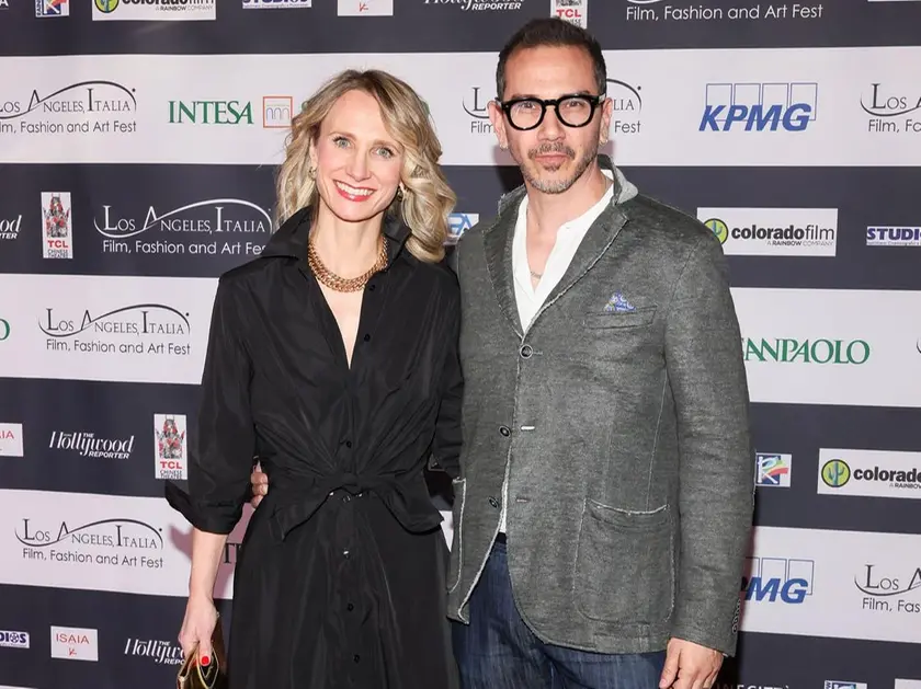 L’udinese Emanuela Galliussi e Dean Ronalds, autori di Zoe che approda a Los Angeles