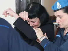 Erika Podmenich in tribunale (Lasorte)