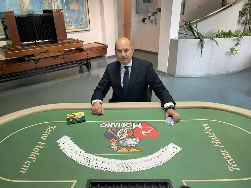 Il presidente della Modiano Stefano Crechici