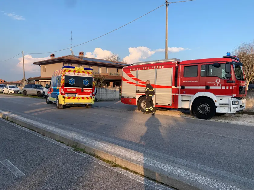 I soccorsi a Brugnera