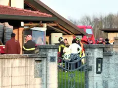 I soccorsi sul luogo dell'incidente a Brugnera (foto Ambrosio)