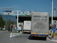 Traffico pesante all’ex valico confinario di Sant’Andrea a Gorizia